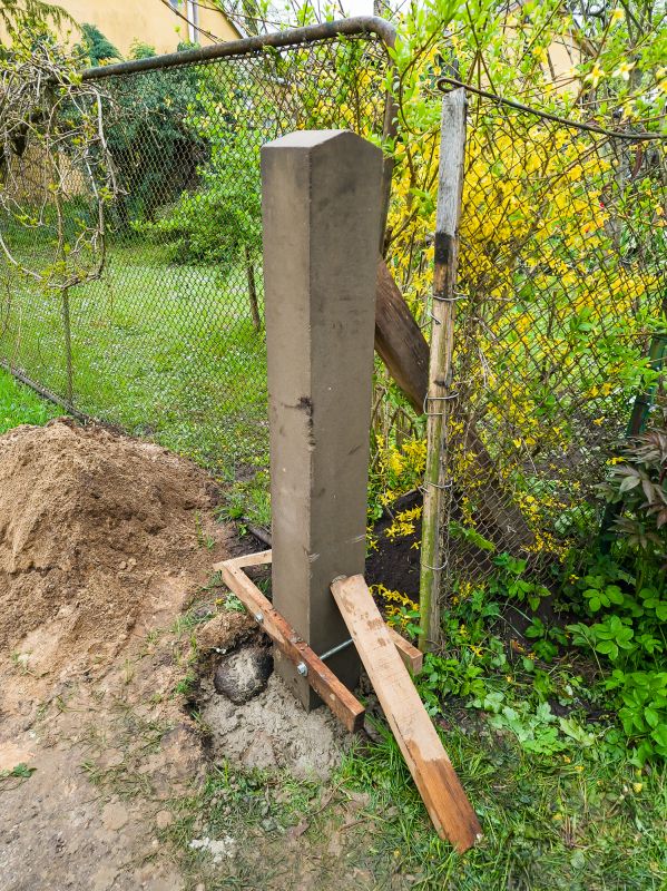 Installation of Corner Posts